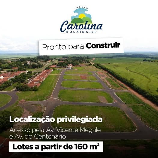 Lote - Venda - Jd. Carolina - Bocaina - SP